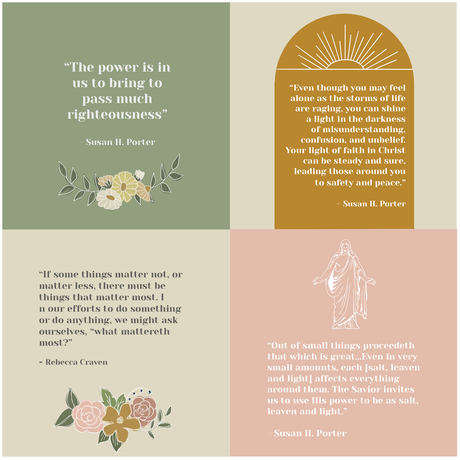 LDS Conference Quotes Free Printables April 2022 Sisters, What!